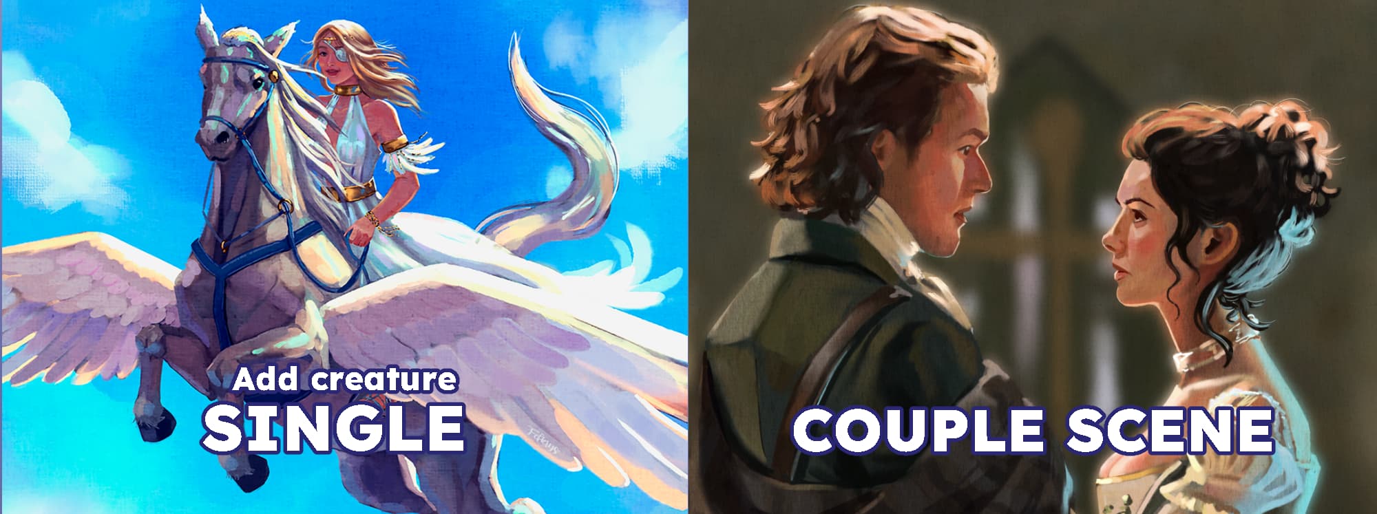 Character Illustrations commission example