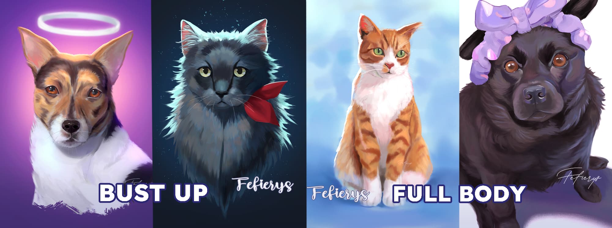 Pets commission example
